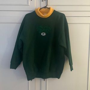 Green Bay packers green turtleneck
